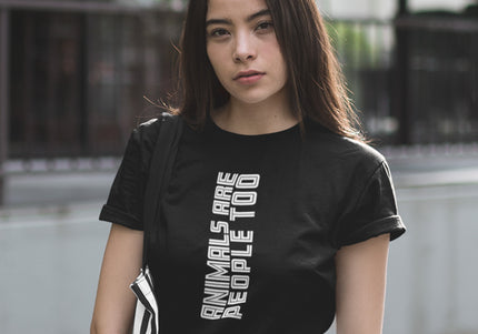 ANIMALS ARE PEOPLE WOMEN'S T-SHIRT