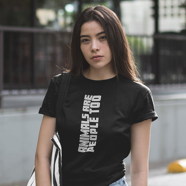 ANIMALS ARE PEOPLE WOMEN'S T-SHIRT