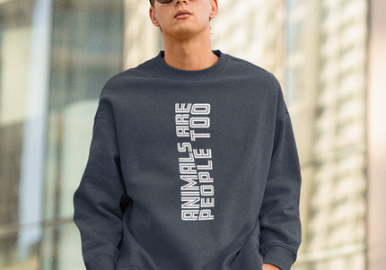 ANIMALS ARE PEOPLE MEN'S SWEATSHIRT
