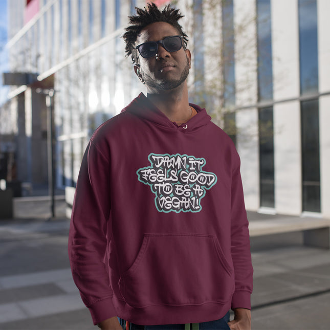 DAMN IT FEELS GOOD MEN'S HOODIE