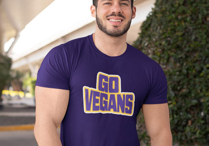 GO VEGANS MEN'S T-SHIRT