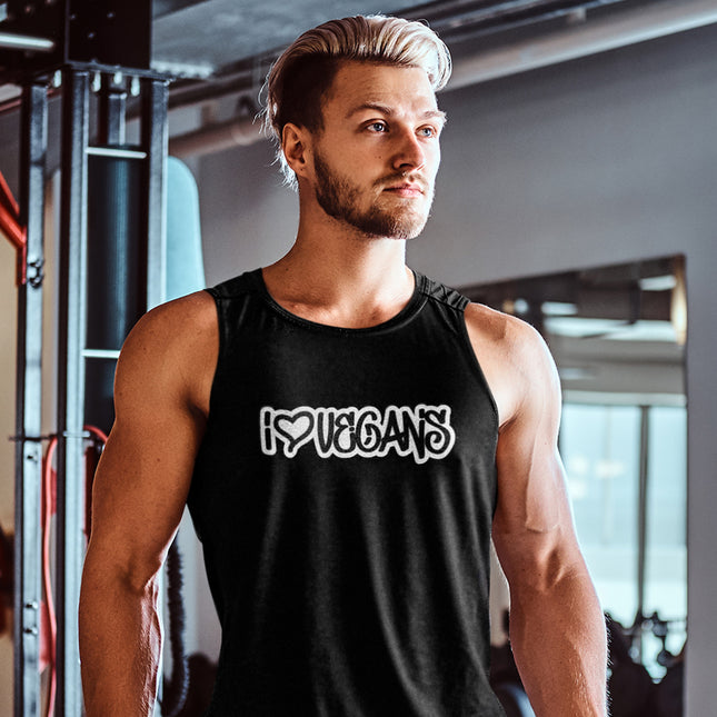 I LOVE VEGANS TANK TOP