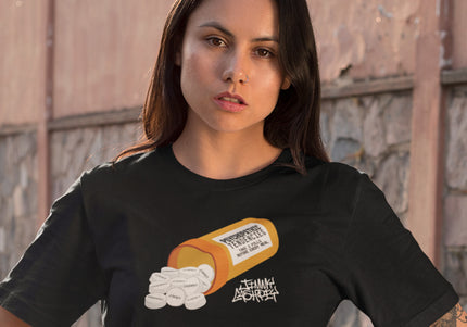 JIMMY CASHPEY PILLS WOMEN'S T-SHIRT