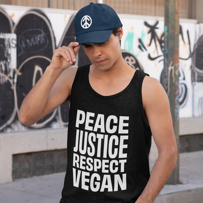 PEACE JUSTICE TANK TOP