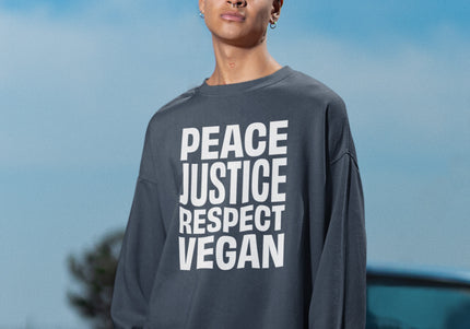PEACE JUSTICE MEN'S SWEATSHIRT