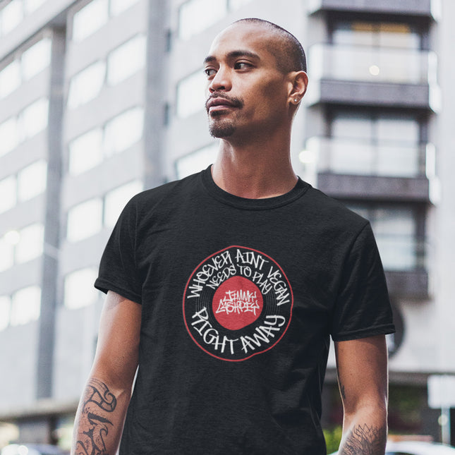 WHOEVER AINT VEGAN MEN'S T-SHIRT