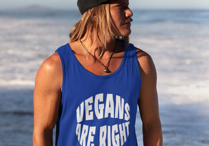 VEGANS ARE RIGHT TANK TOP